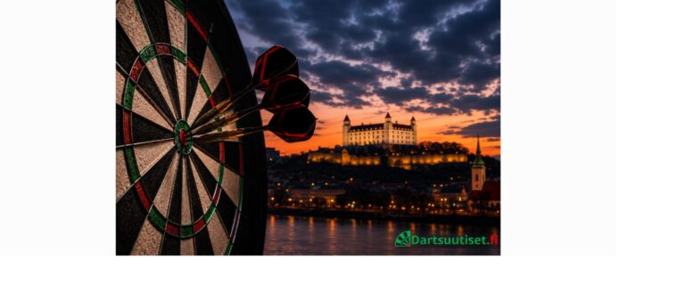 Slovak Darts Open ratkesi Bratislavassa – uusi mestari kruunattiin