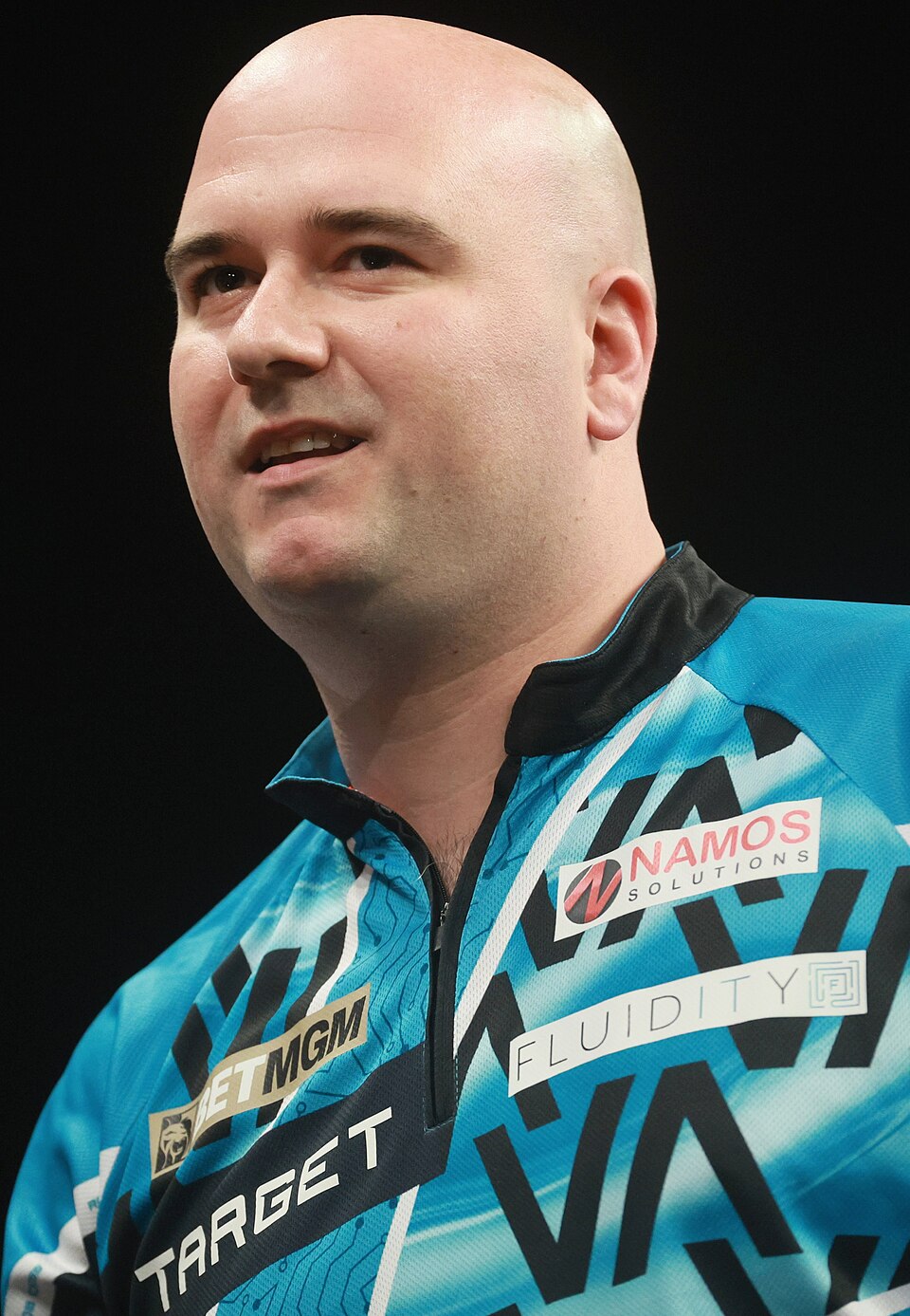 Rob Cross darts-ottelussa