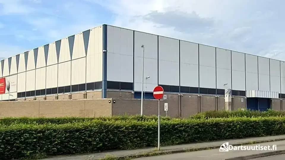 MECC Maastricht kadulta, Dutch Darts Championshipin pelipaikka.